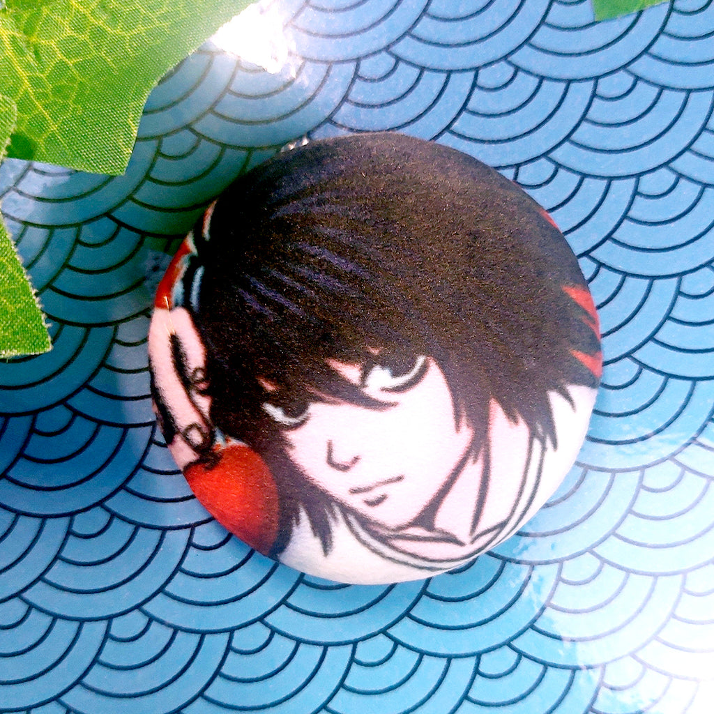 Nostalgia Anime Inspired Plush Badge