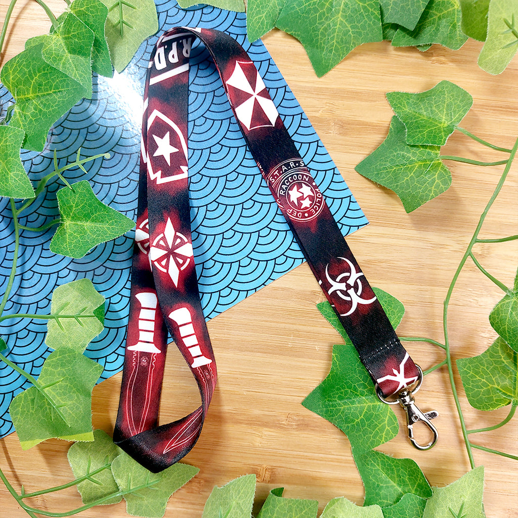 Horror Game Inspired Lanyard