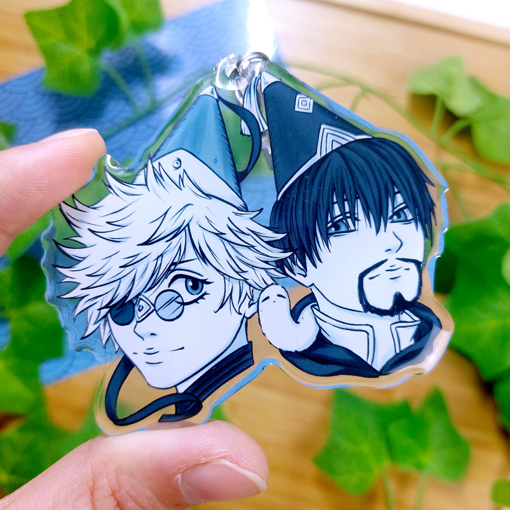 Witch Magical Anime Keychain