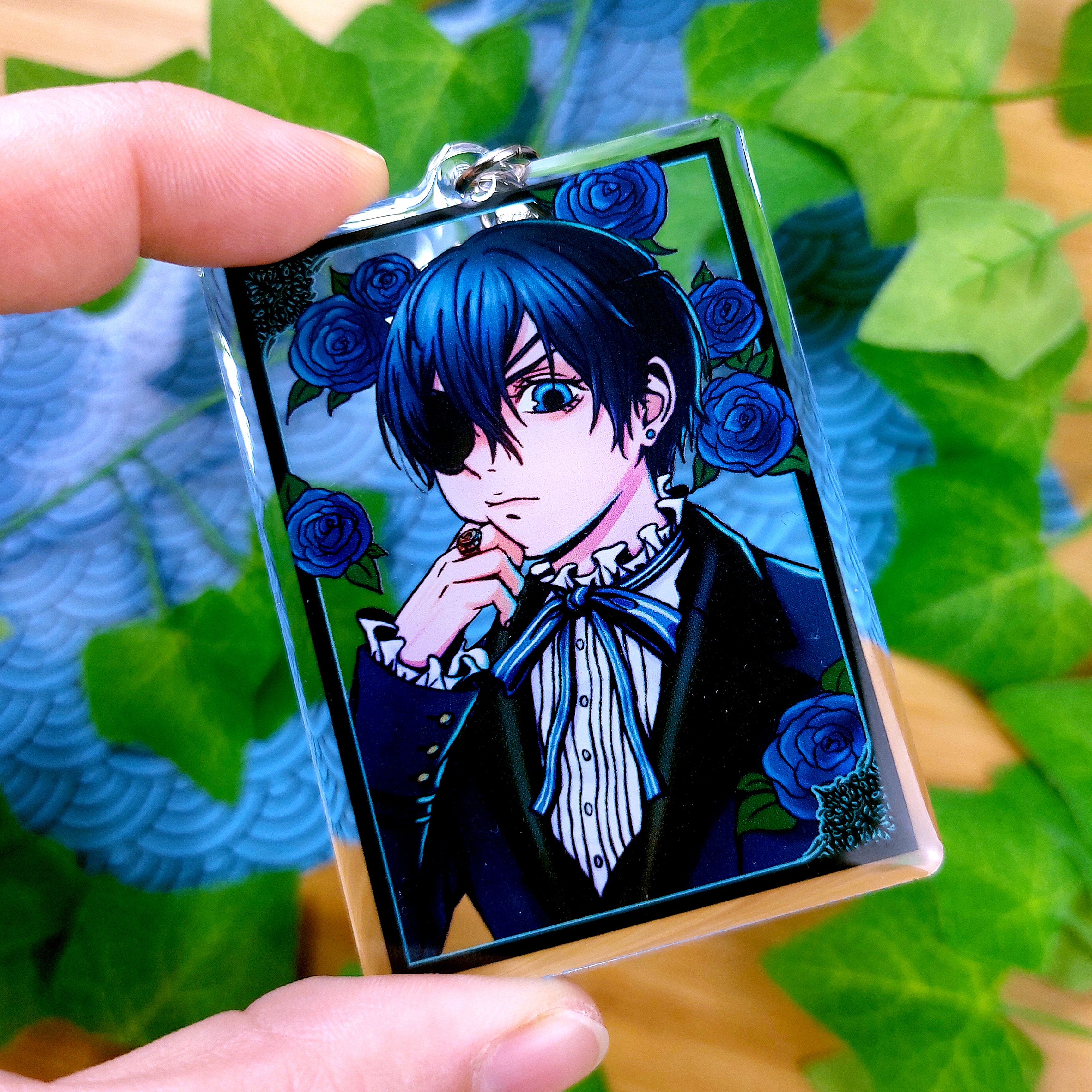 Butler Anime Inspired Keychain 2