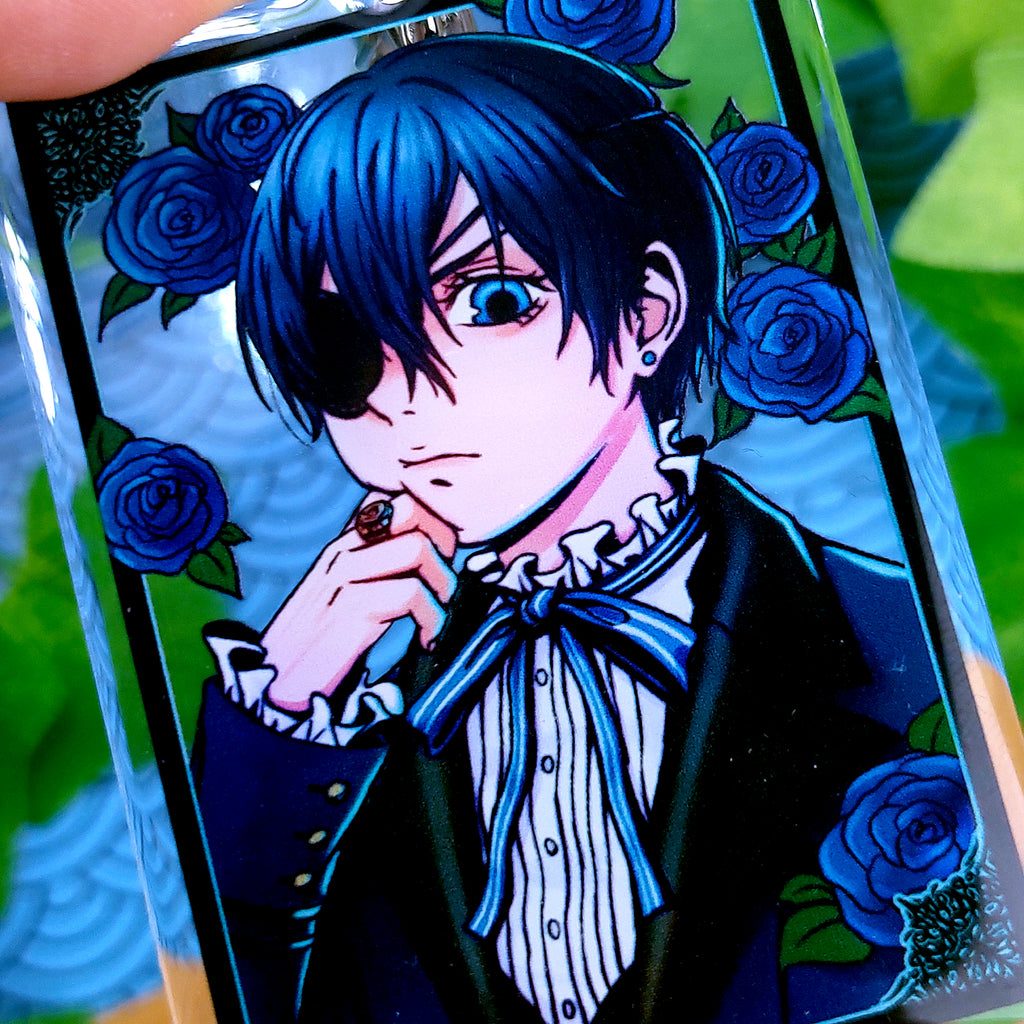 Butler Anime Inspired Keychain 2