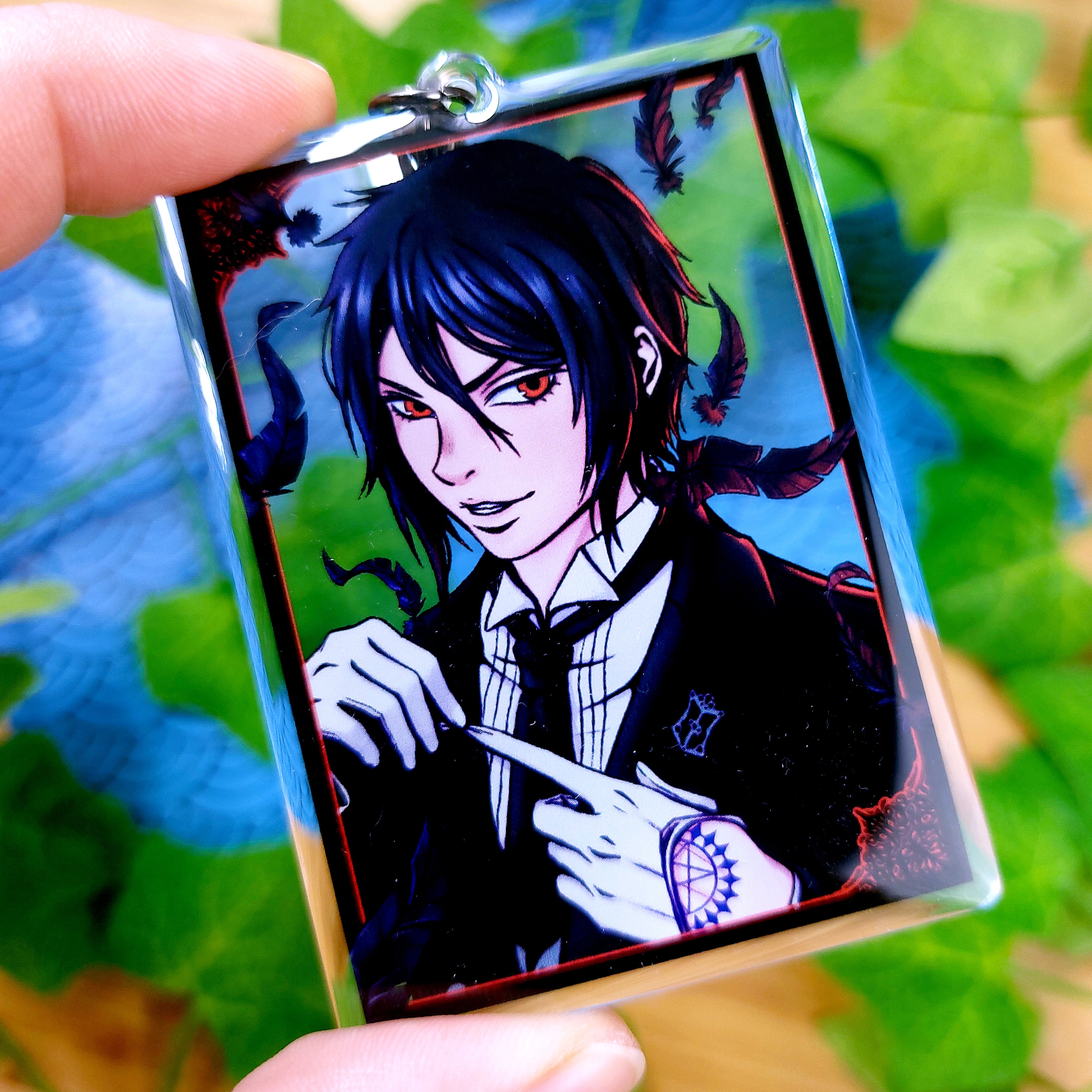 Butler Anime Inspired Keychain 1