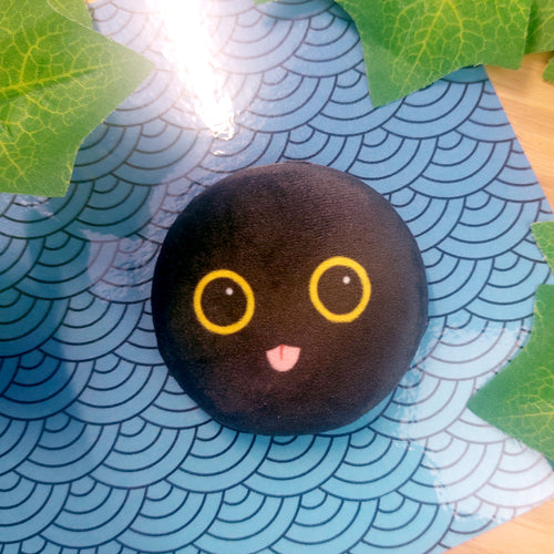 Bleh Cat Meme Plush Badge