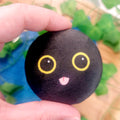 Bleh Cat Meme Plush Badge