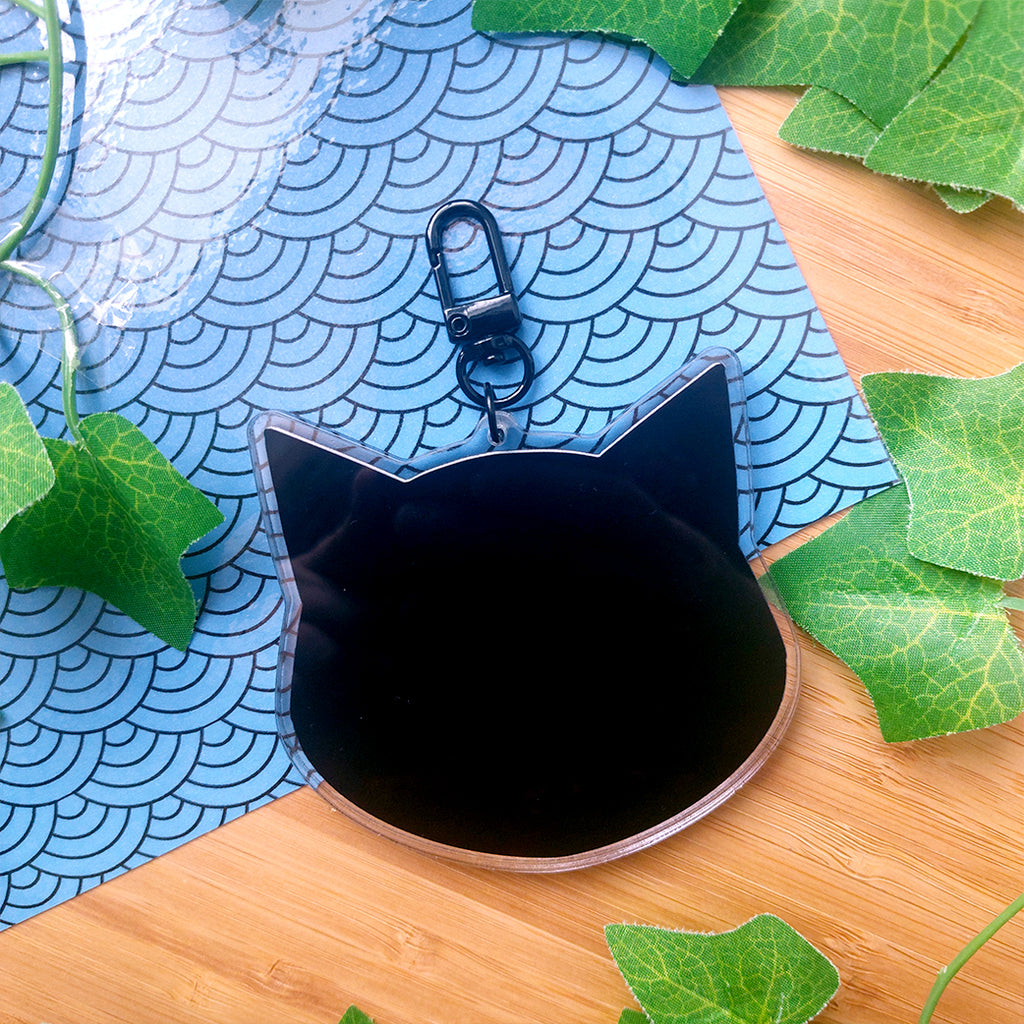 Funny Cat Shaker Keychain