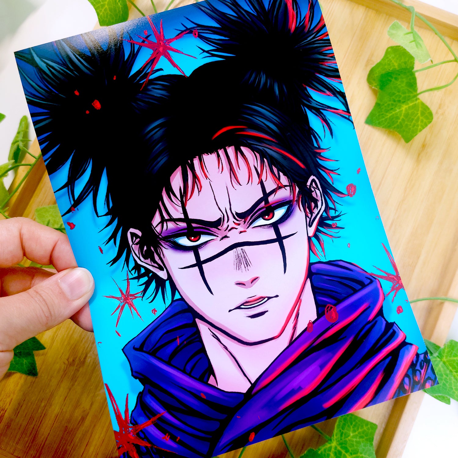 Curse Anime Inspired Print 7