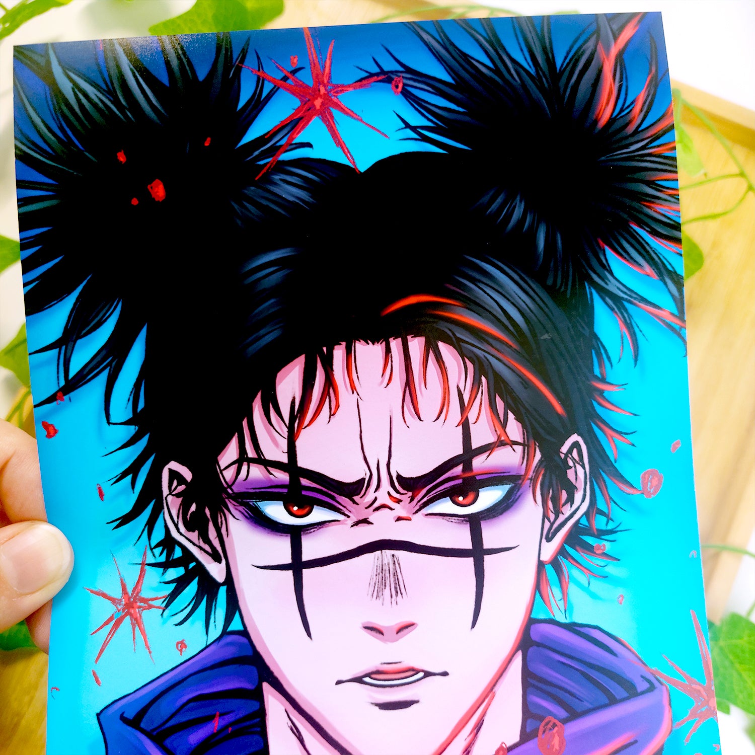 Curse Anime Inspired Print 7