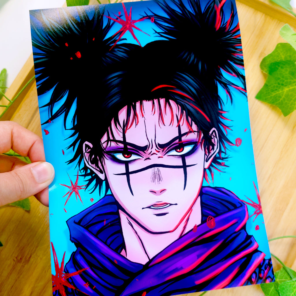 Curse Anime Inspired Print 7