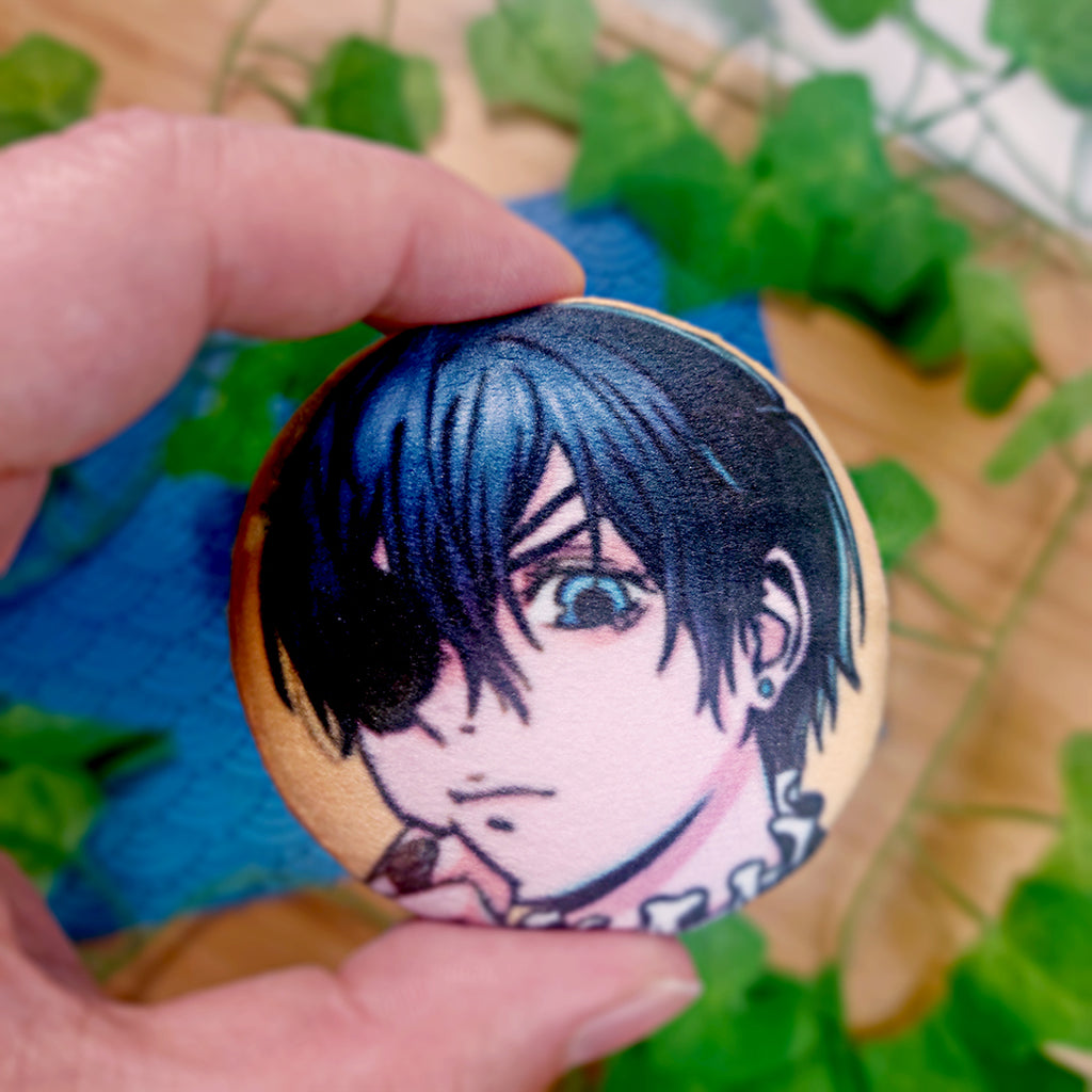 Butler's Master Inspired Plush Badge