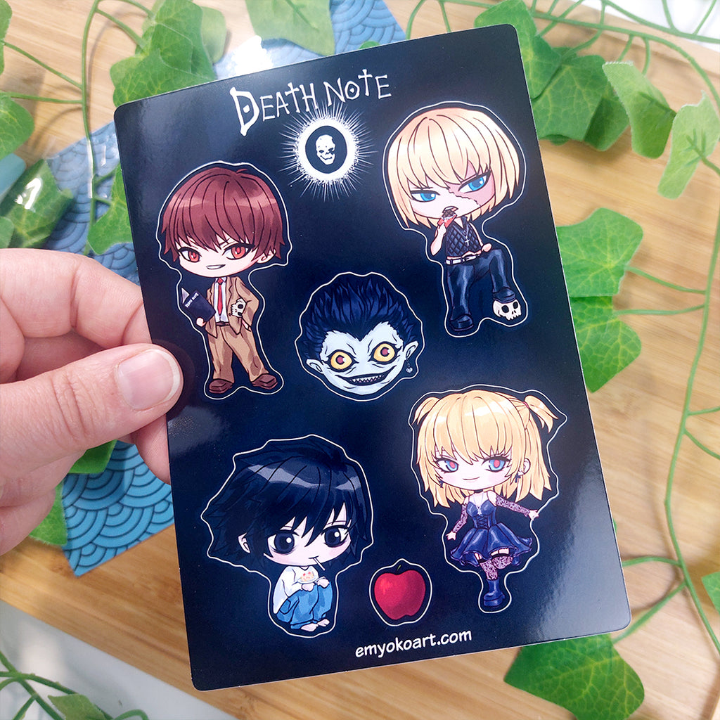 Nostalgia Anime Sticker Sheets