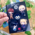 Nostalgia Anime Sticker Sheets