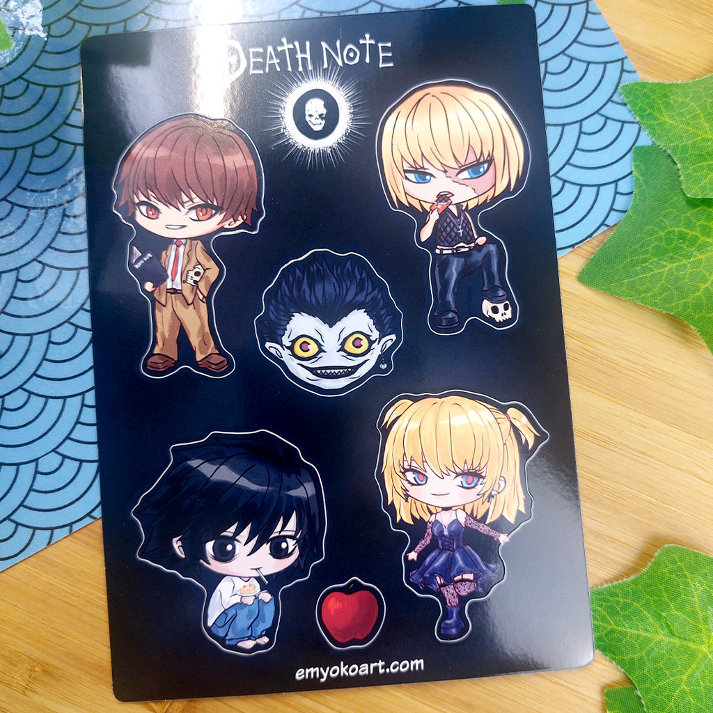 Nostalgia Anime Sticker Sheets