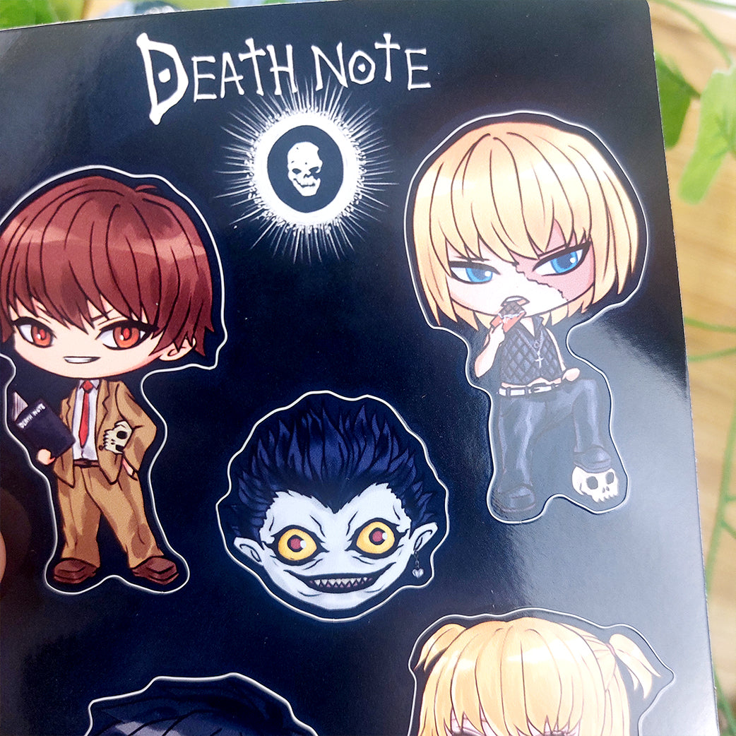 Nostalgia Anime Sticker Sheets