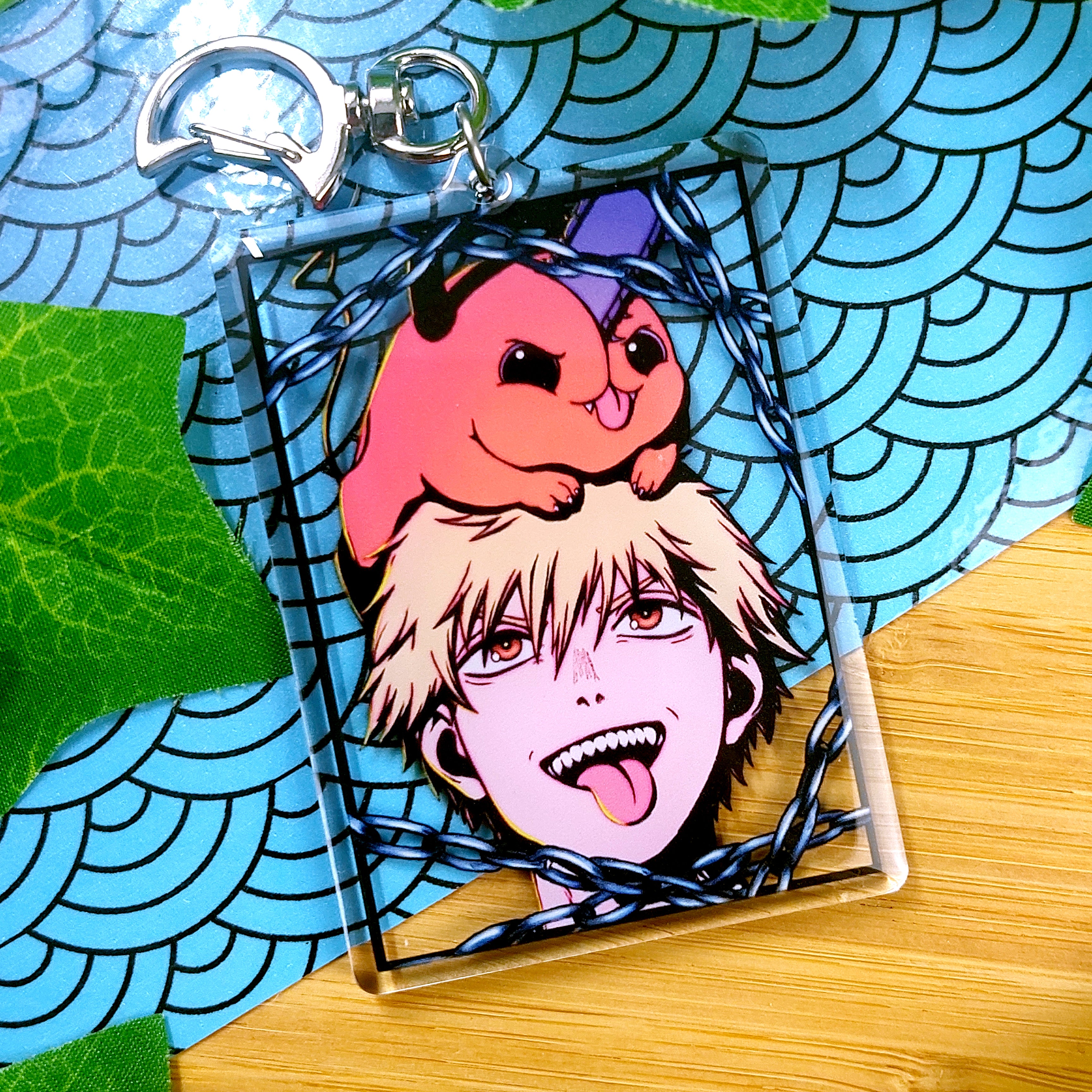 Devil Anime Inspired Keychain 1