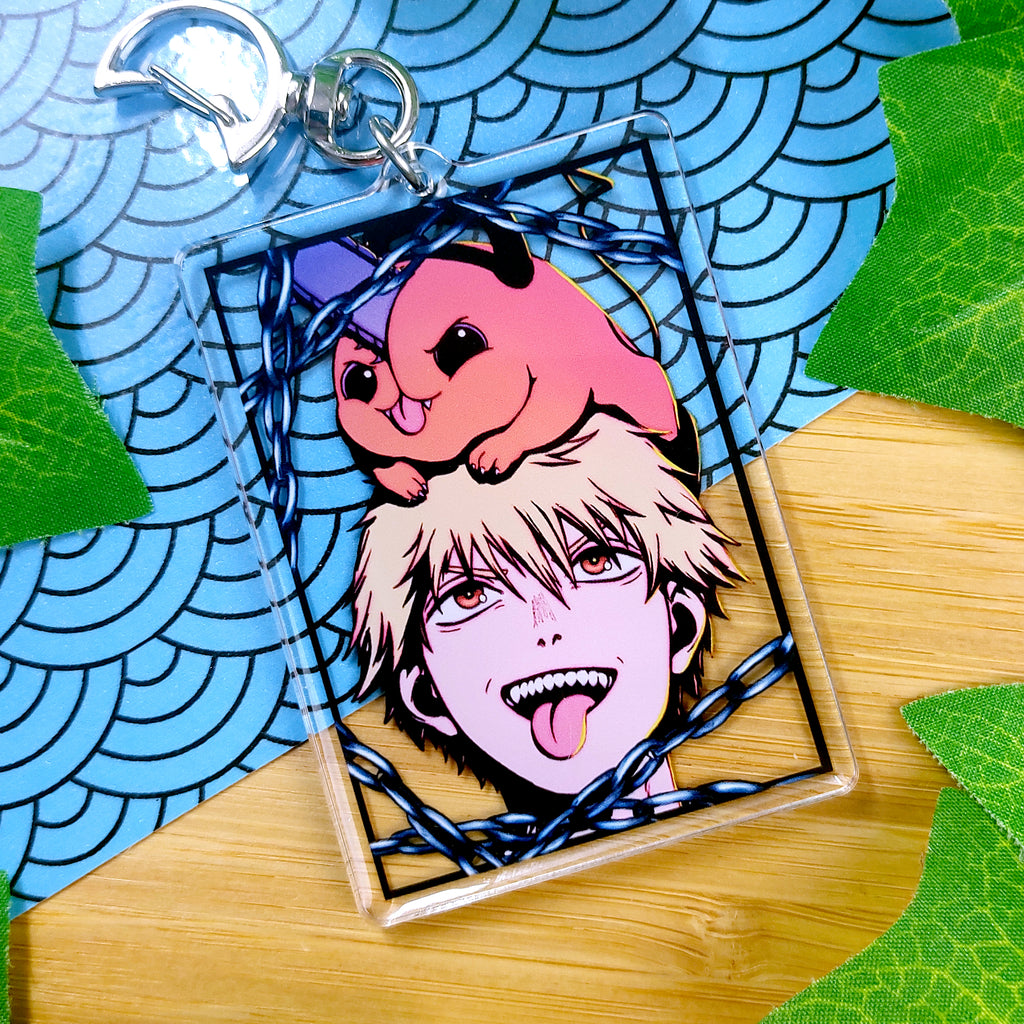 Devil Anime Inspired Keychain 1