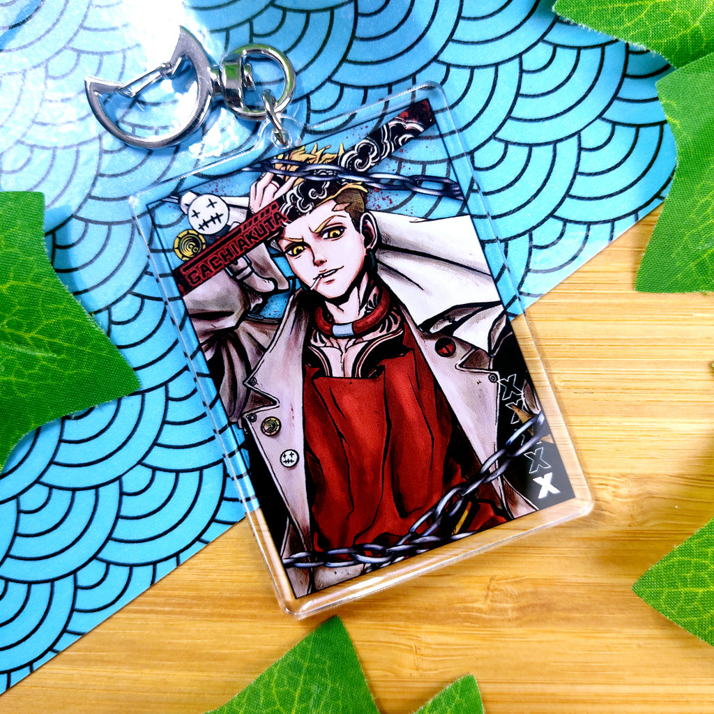 Trash Anime Inspired Keychain 1