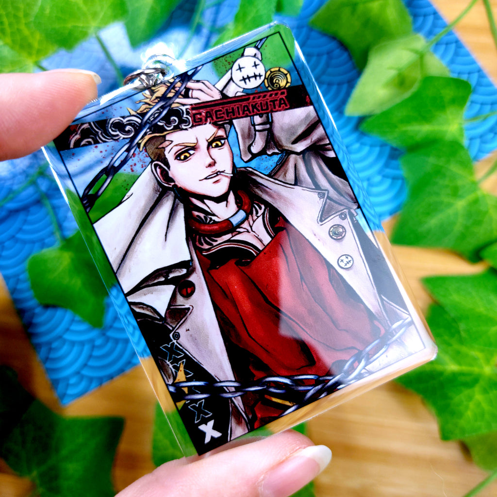Trash Anime Inspired Keychain 1