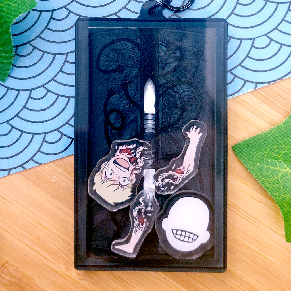 Nostalgic Alchemy Anime Shaker Keychain