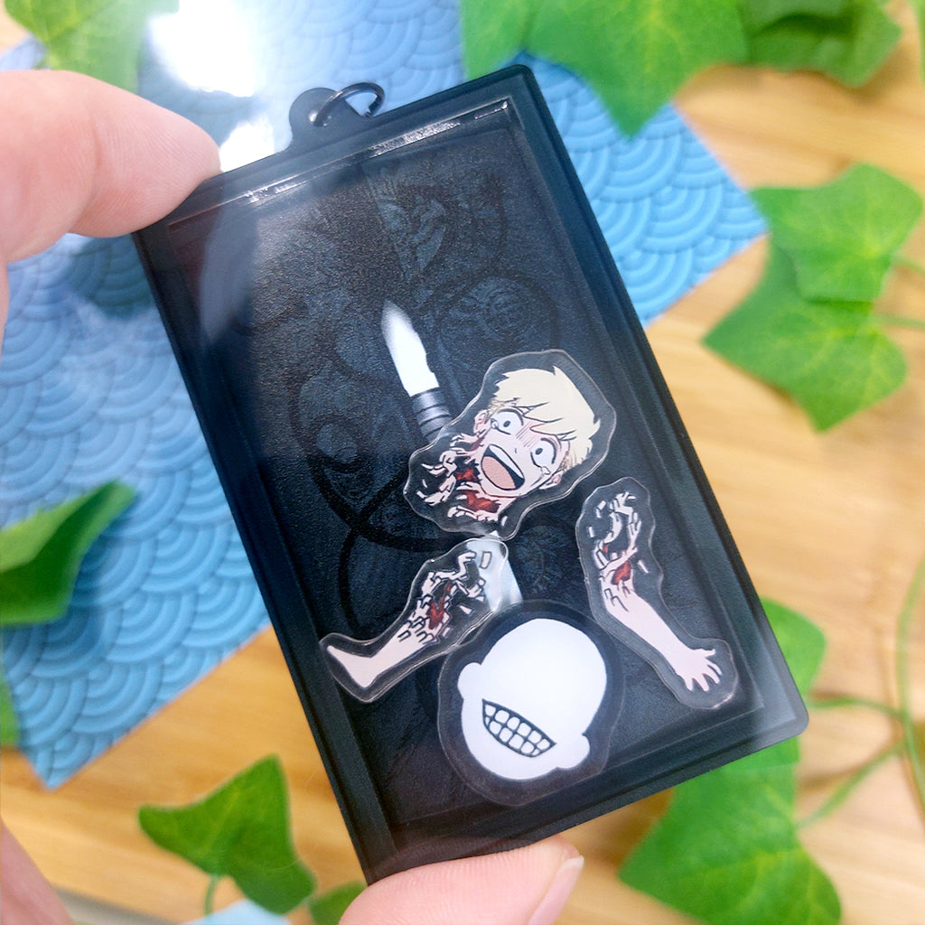Nostalgic Alchemy Anime Shaker Keychain