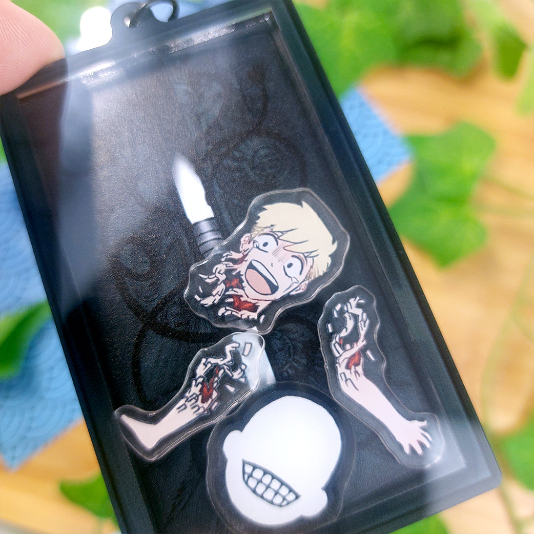 Nostalgic Alchemy Anime Shaker Keychain