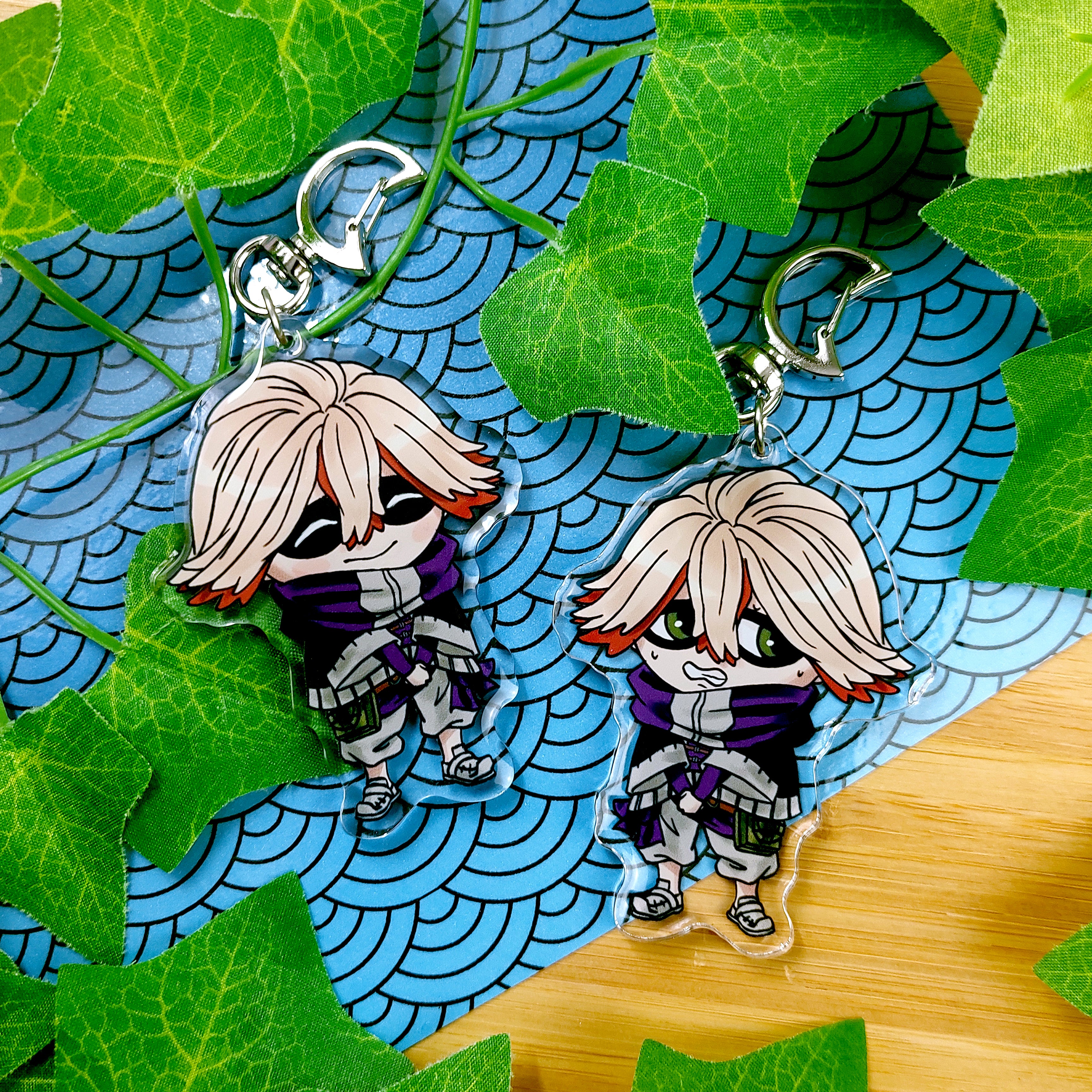 Trash Anime Chibi Keychain 2
