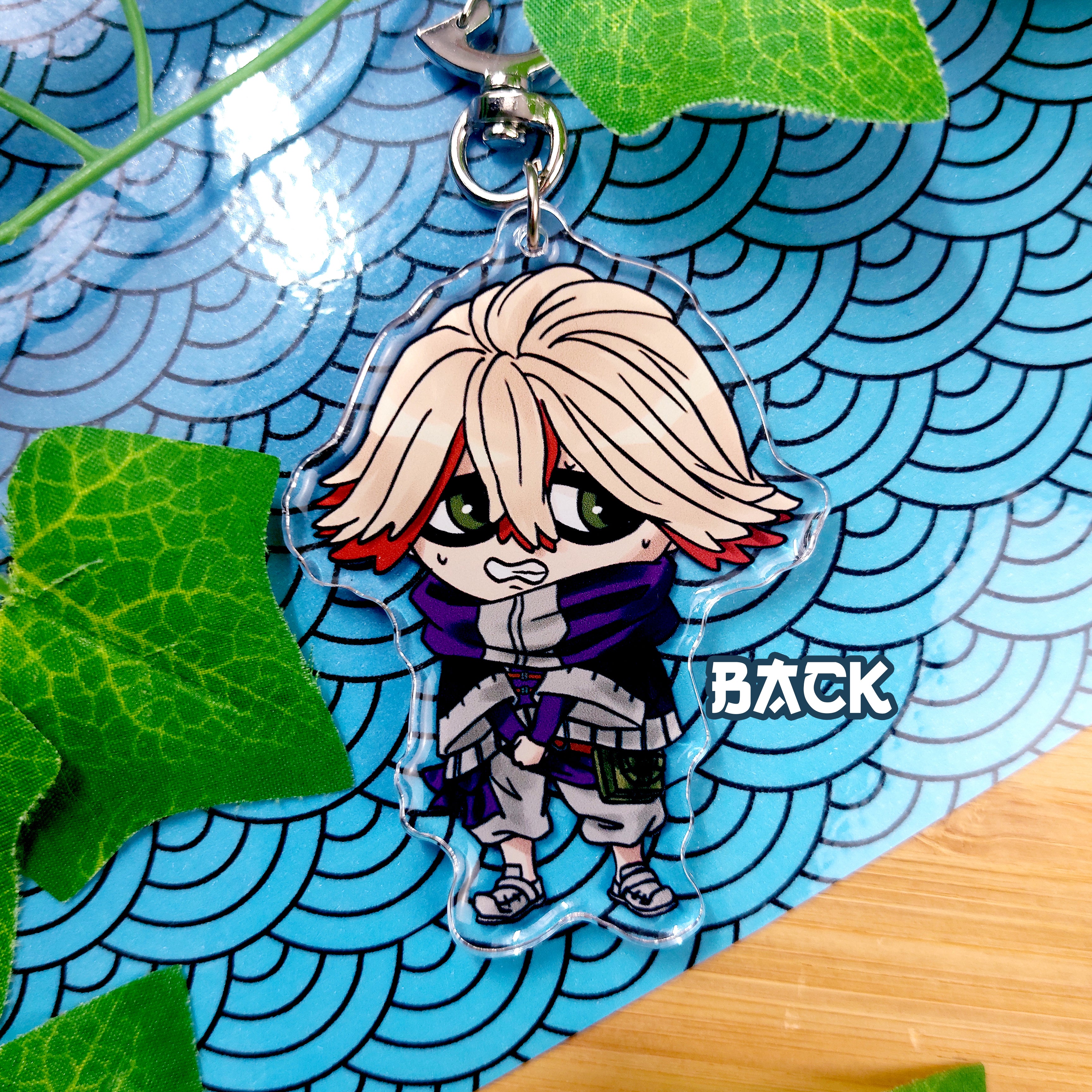 Trash Anime Chibi Keychain 2