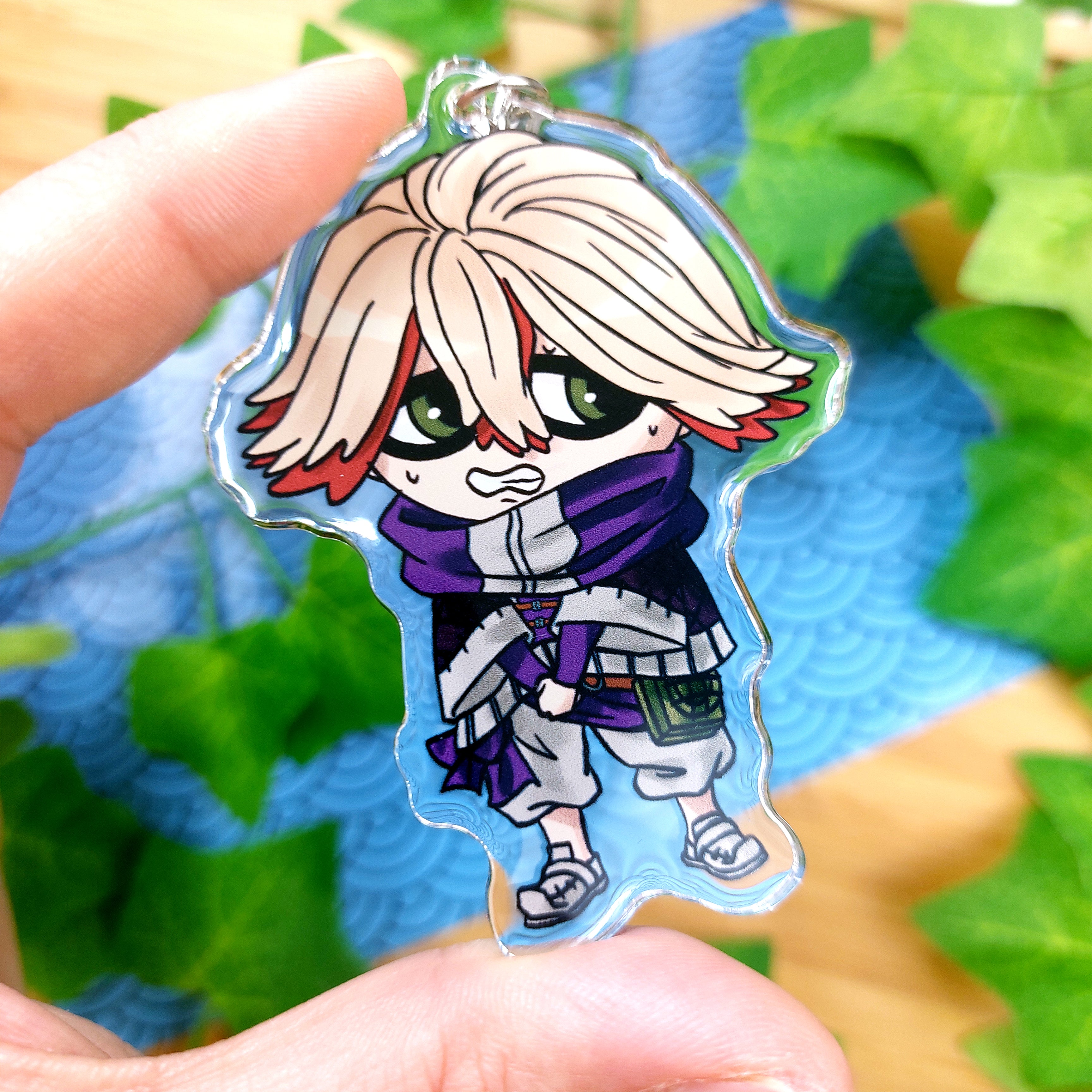 Trash Anime Chibi Keychain 2