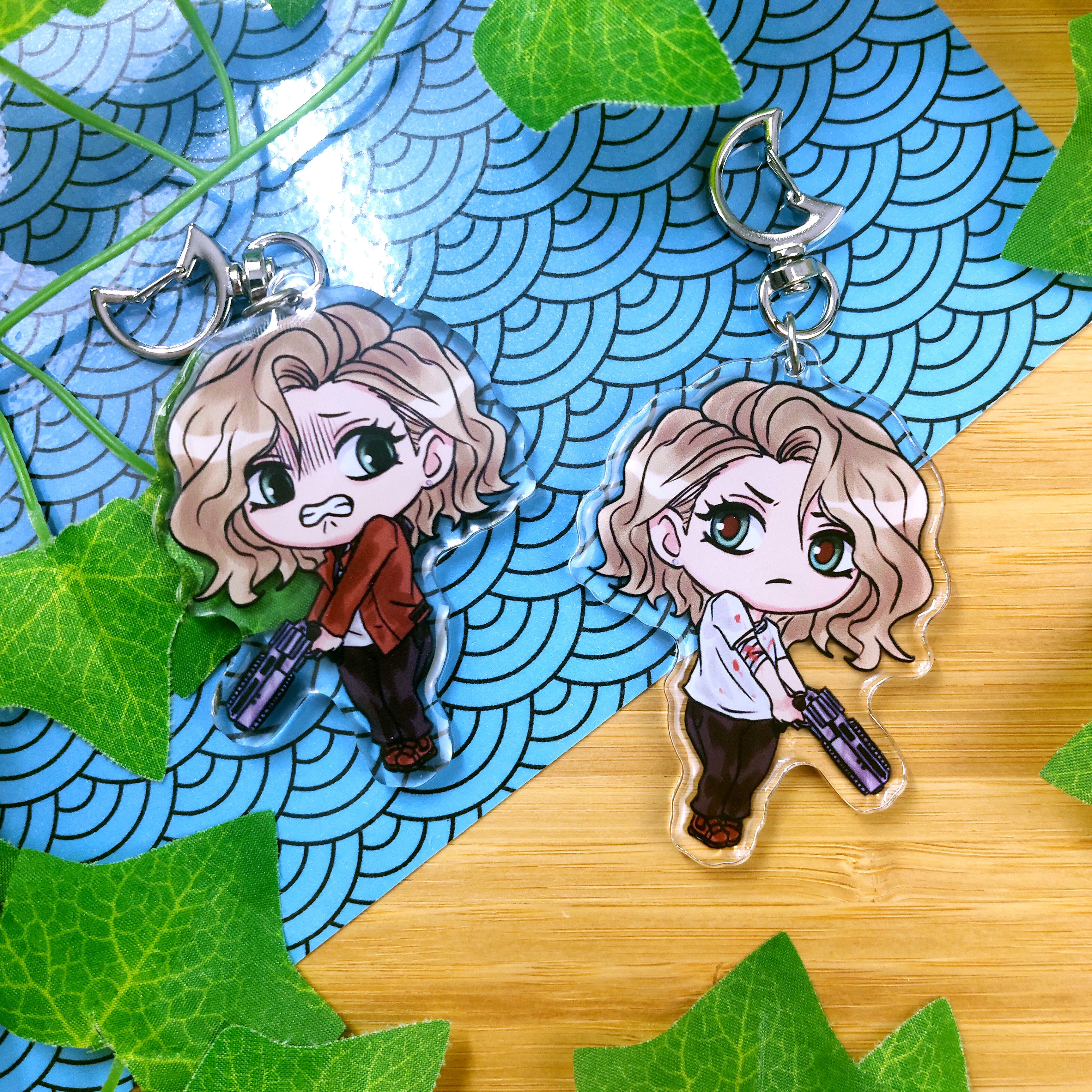 Horror Game Chibi Keychain 2