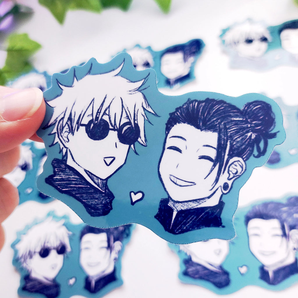 Curse Anime Inspired Sticker