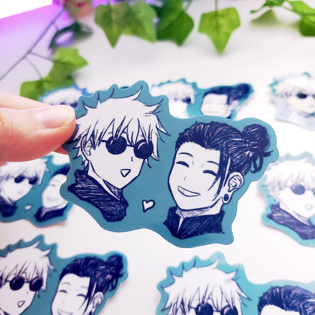 Curse Anime Inspired Sticker
