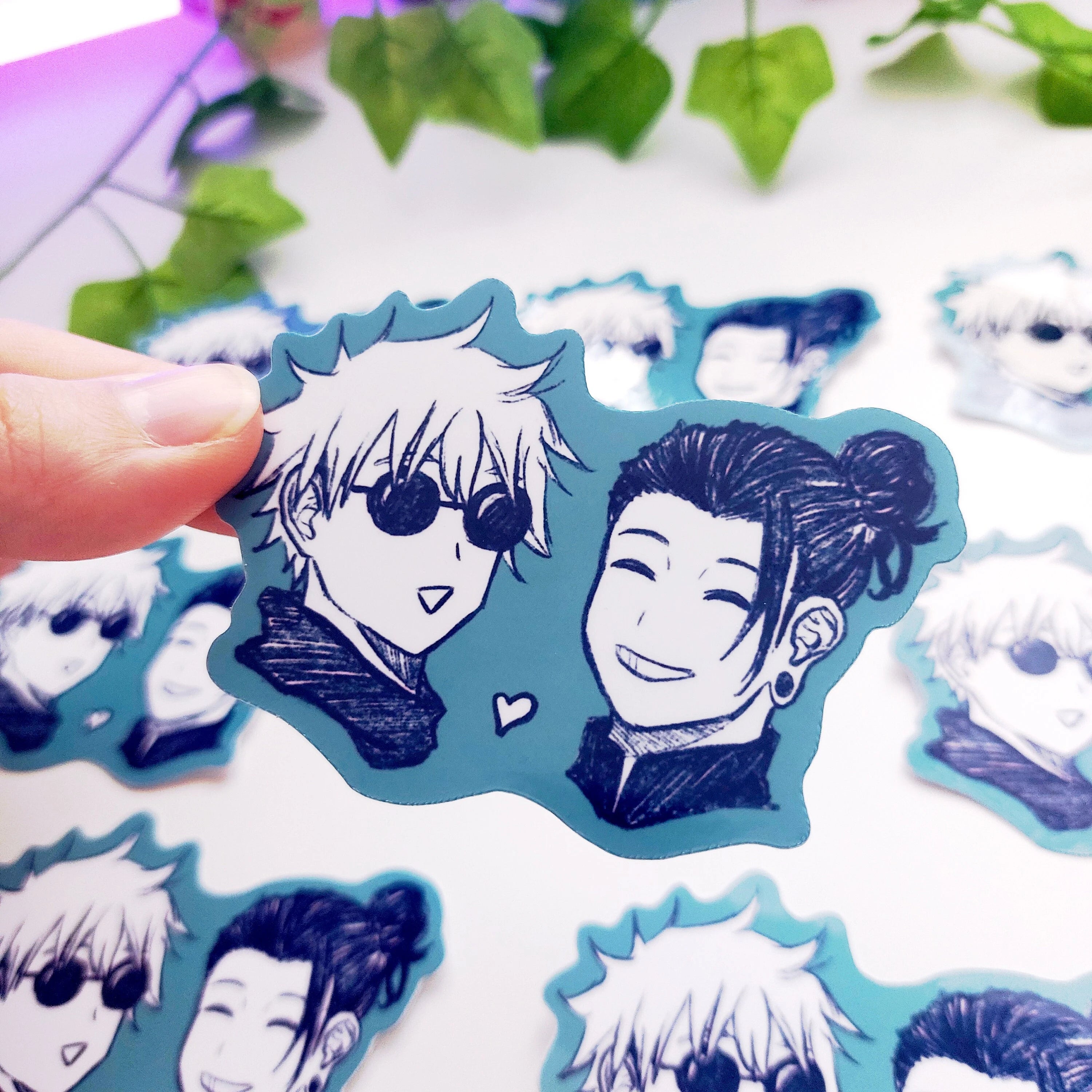 Curse Anime Inspired Sticker