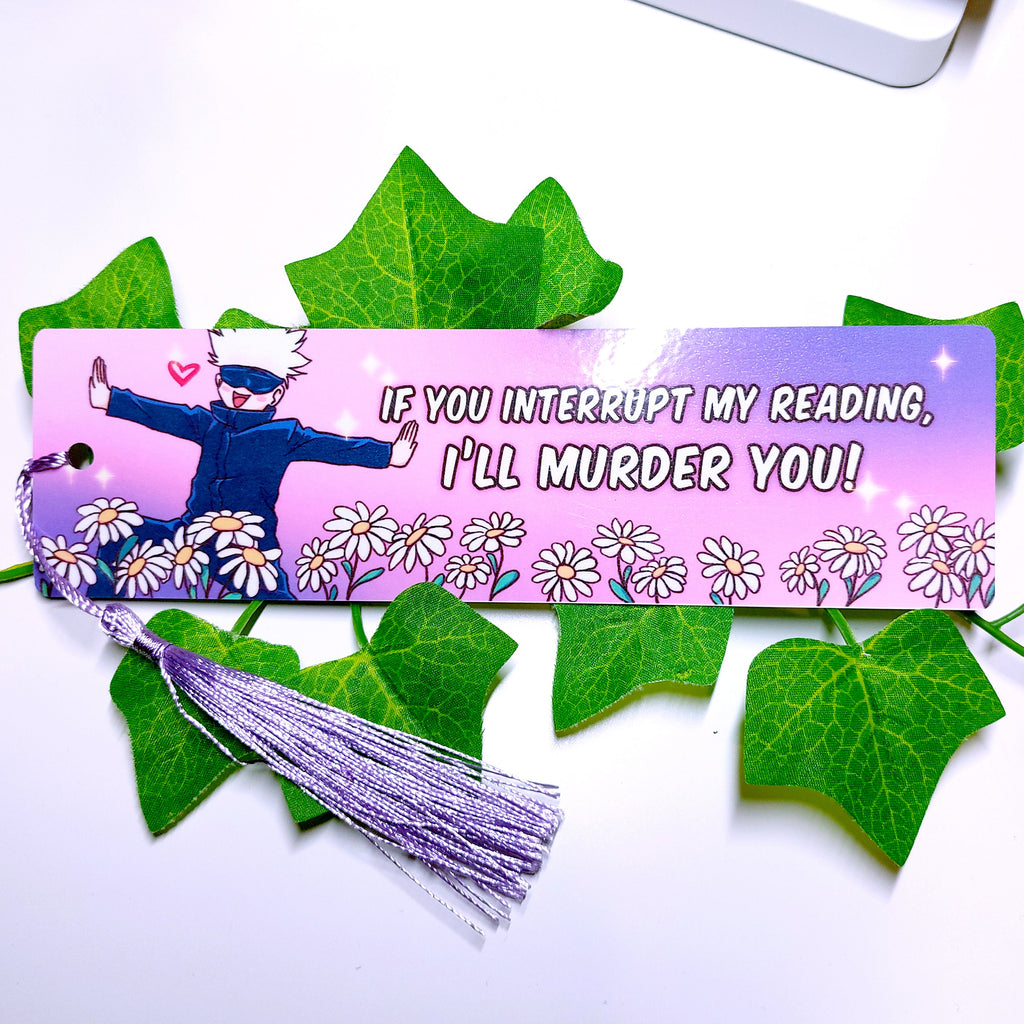 Funny Anime Inspired Bookmark