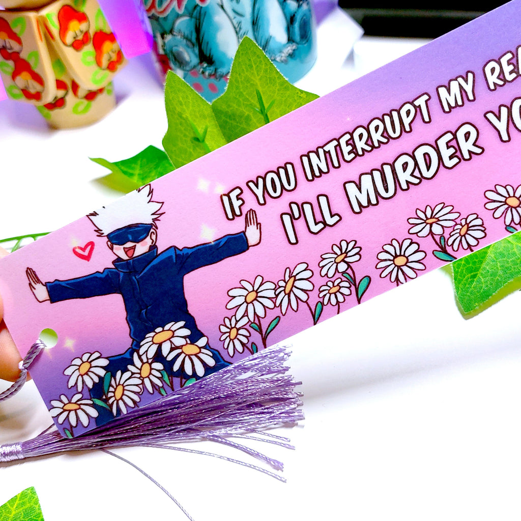 Funny Anime Inspired Bookmark