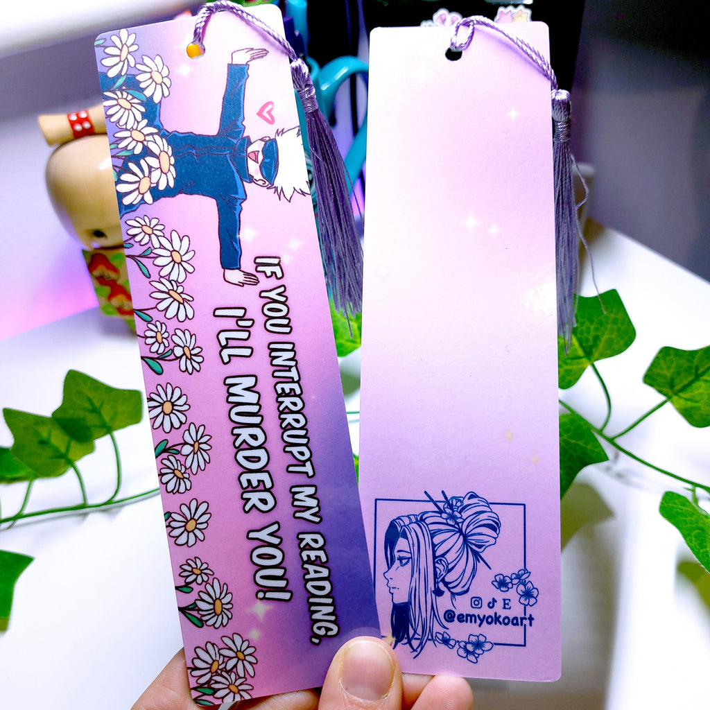 Funny Anime Inspired Bookmark