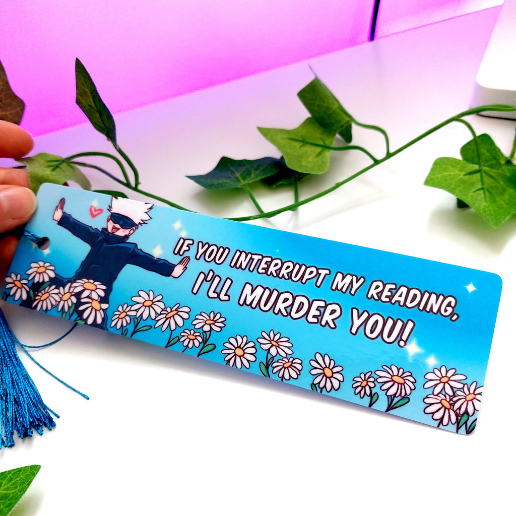Funny Anime Inspired Bookmark