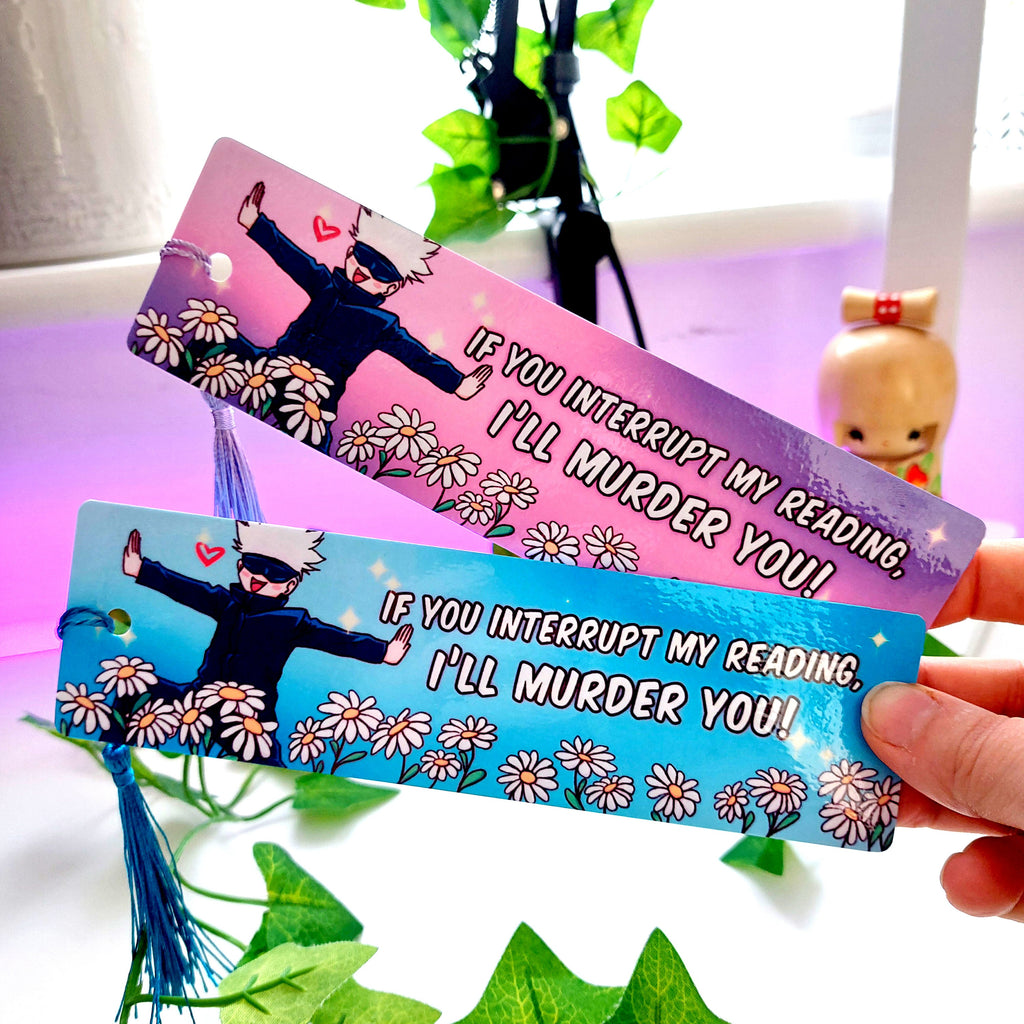 Funny Anime Inspired Bookmark