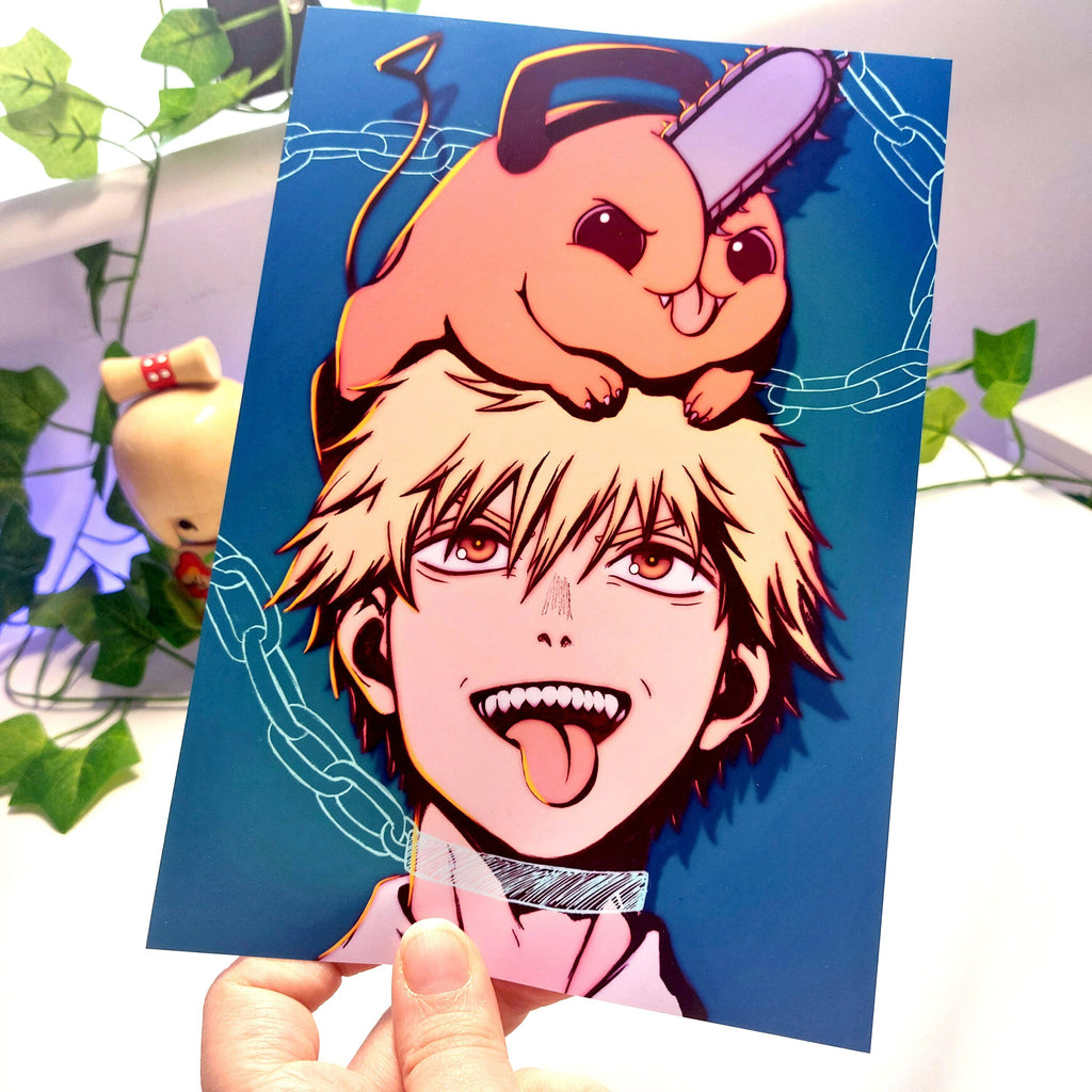 Devil Anime Inspired Print 2