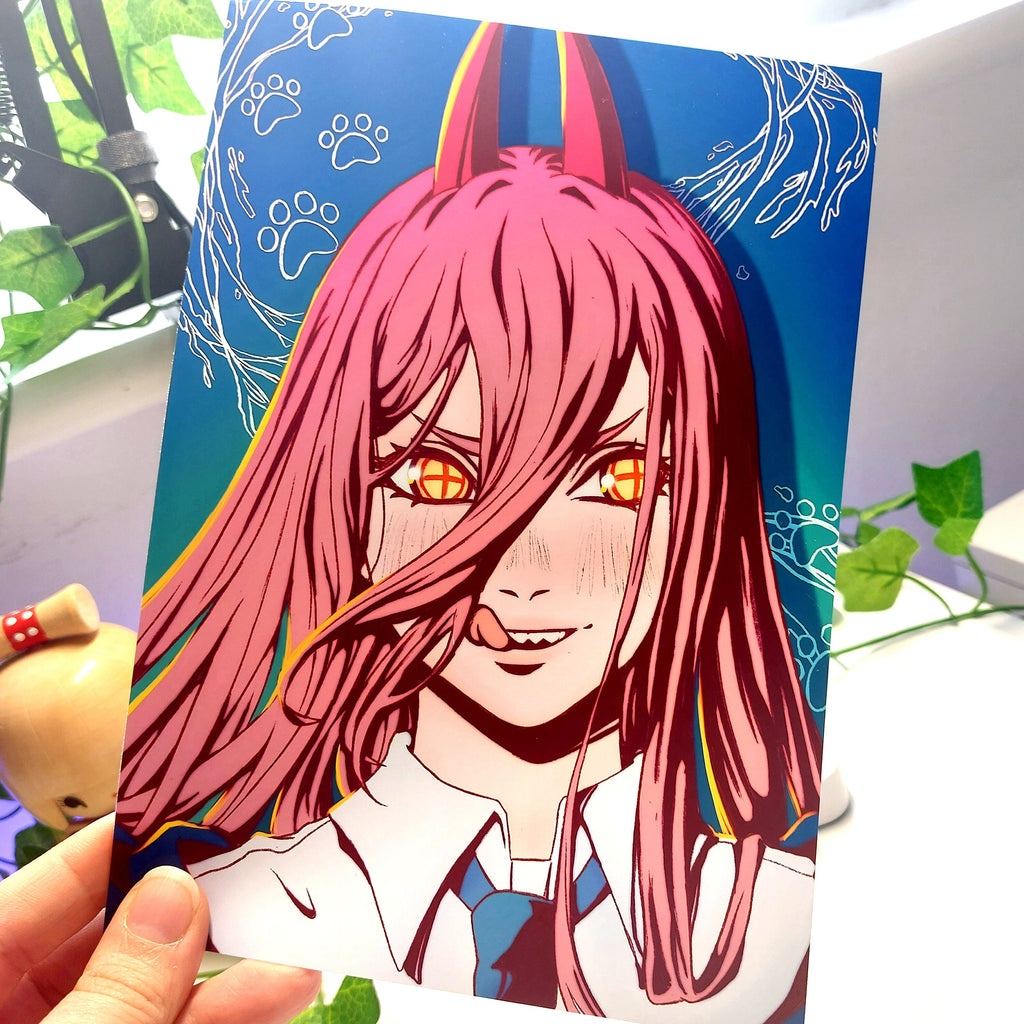 Devil Anime Inspired Print 1