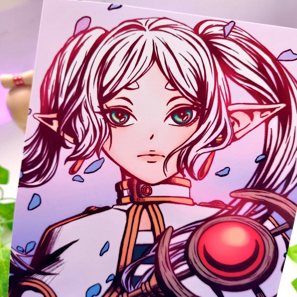 Fantasy Elf Inspired Print