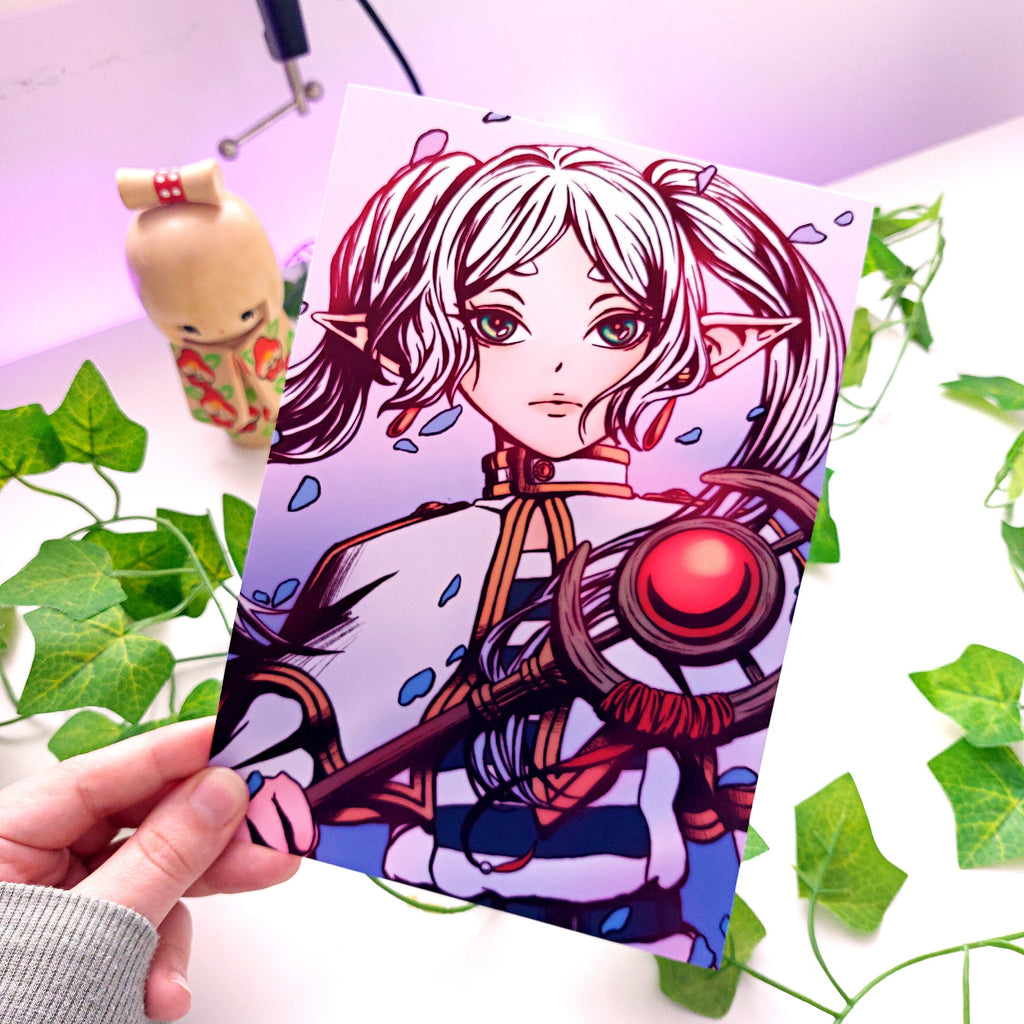 Fantasy Elf Inspired Print