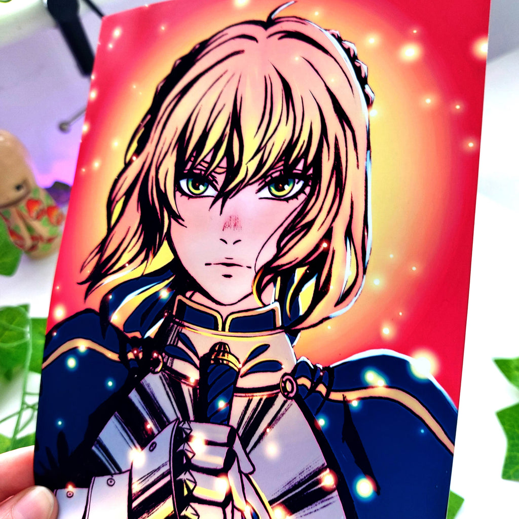 Knight Anime Inspired Print