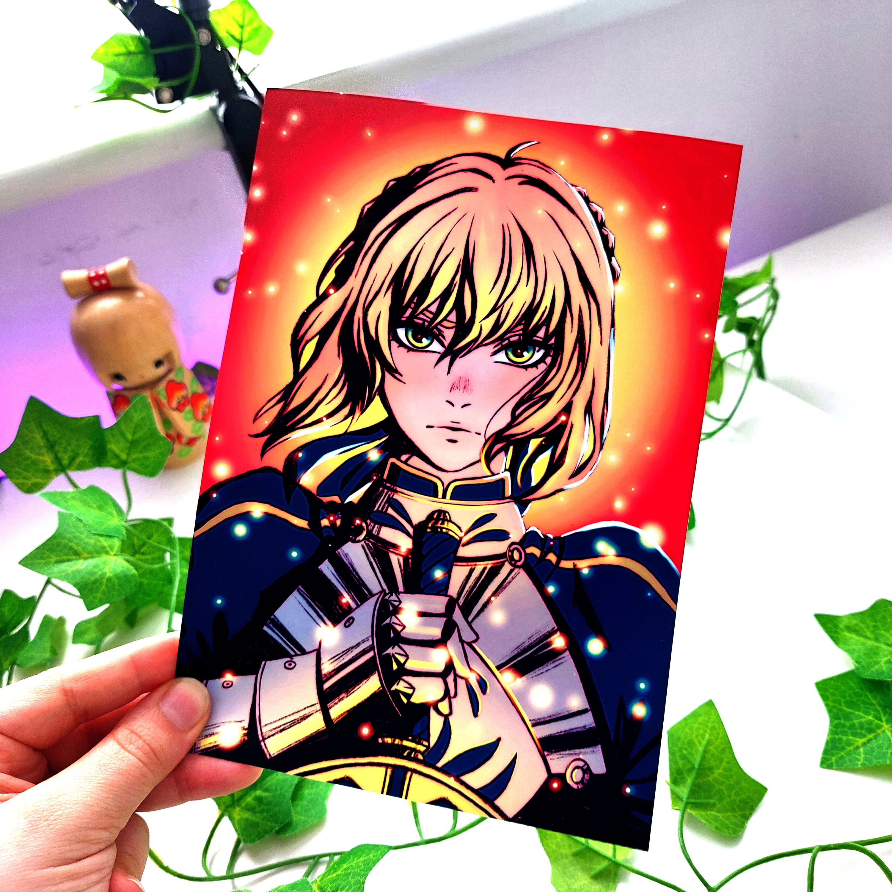Knight Anime Inspired Print