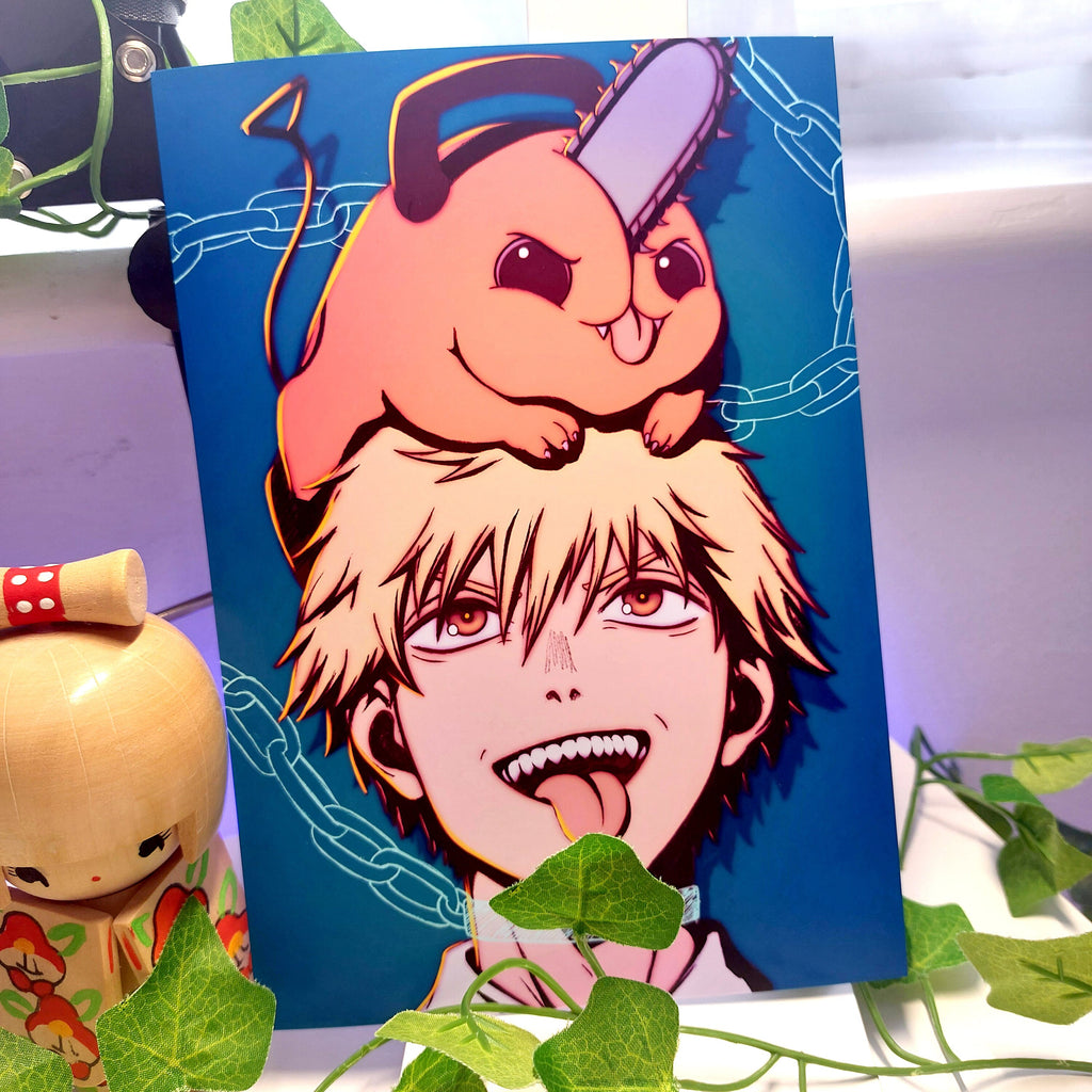 Devil Anime Inspired Print 2