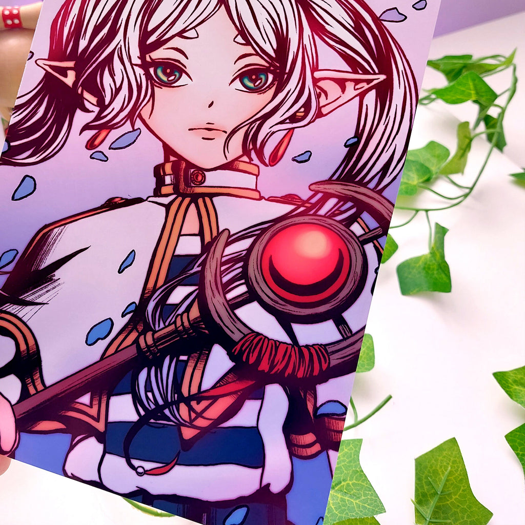Fantasy Elf Inspired Print