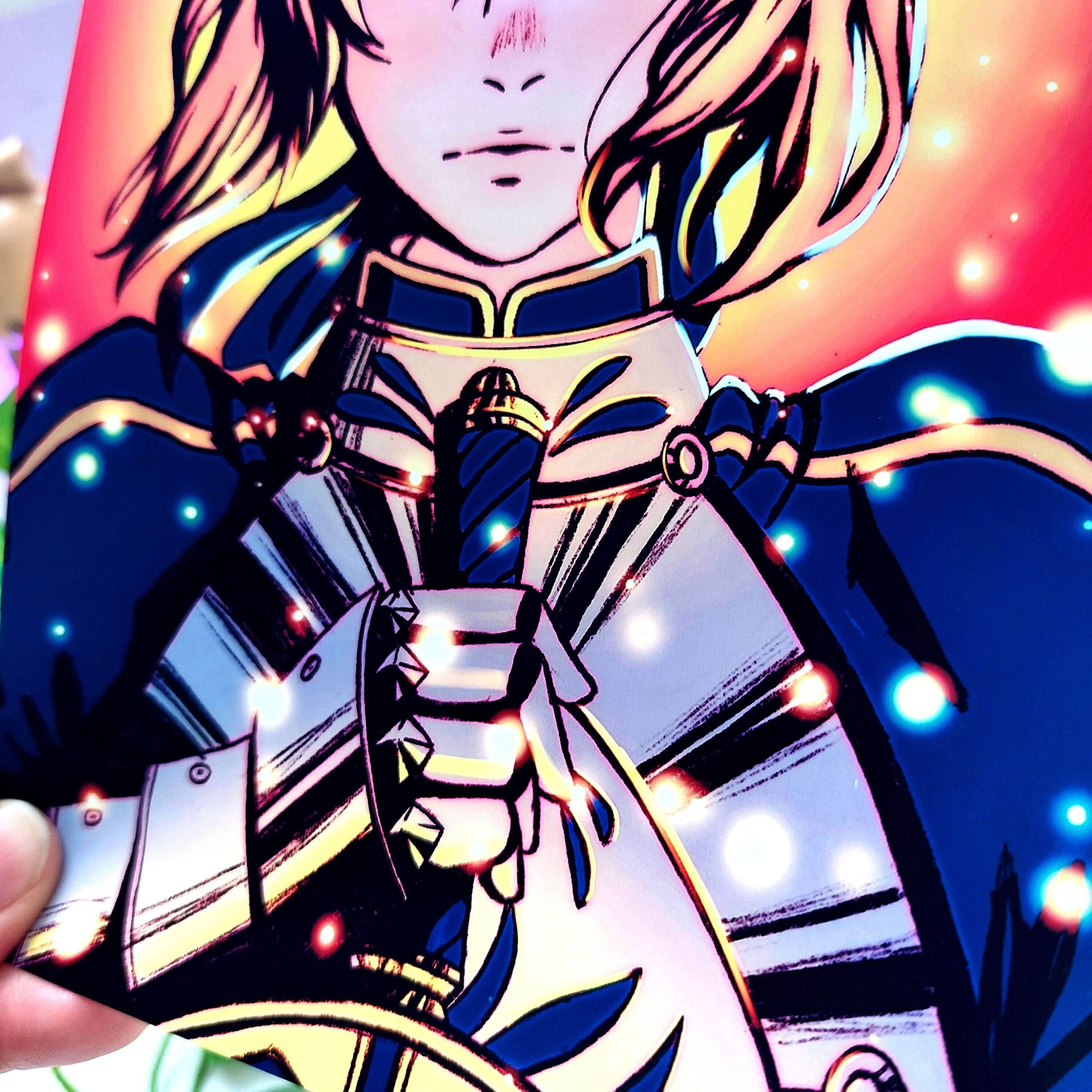 Knight Anime Inspired Print