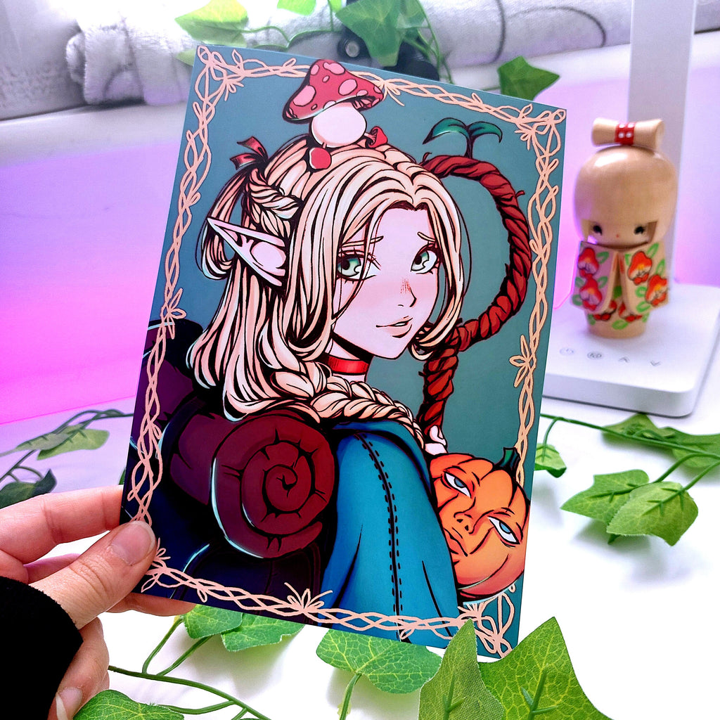Dungeon Cooking Anime Inspired Print