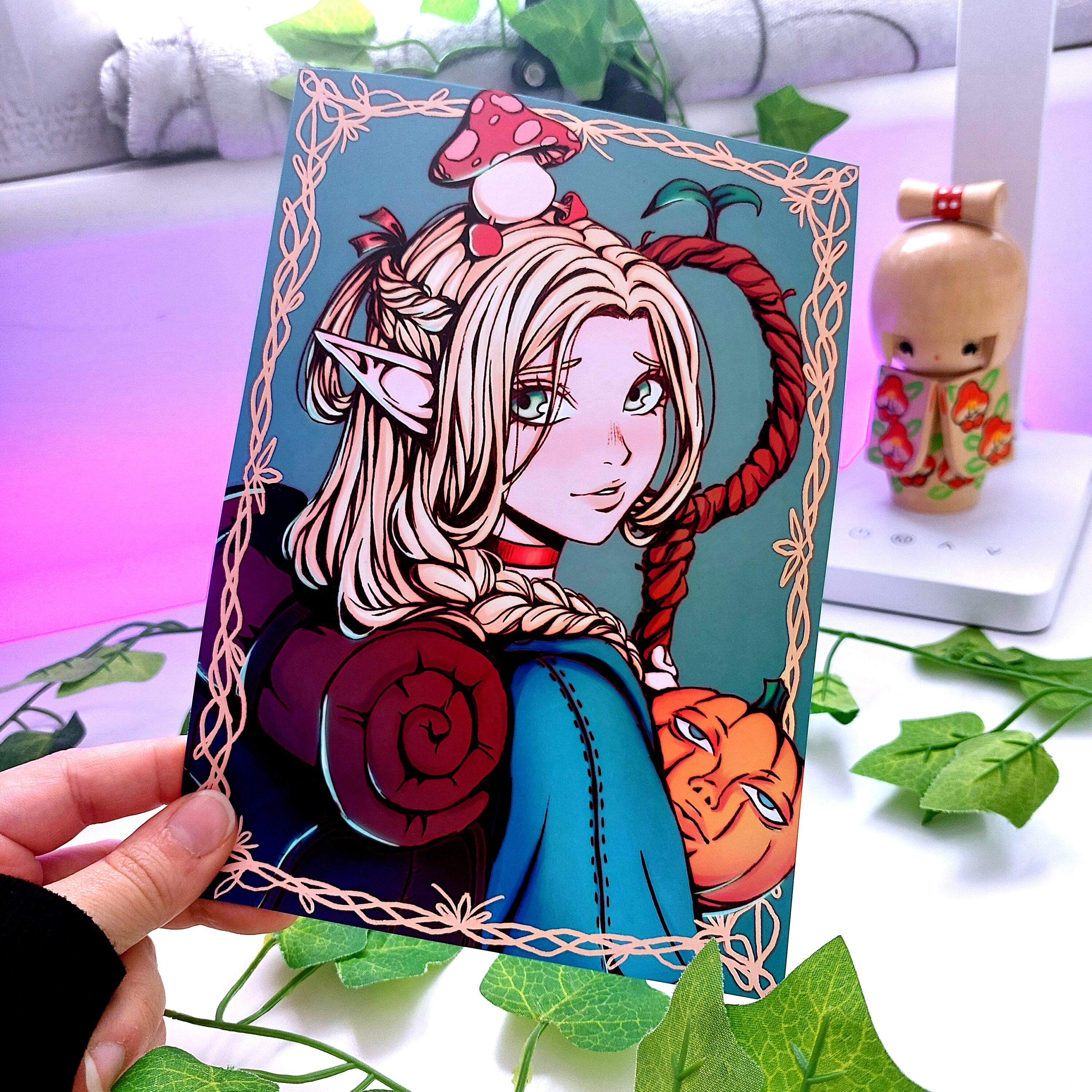 Dungeon Cooking Anime Inspired Print