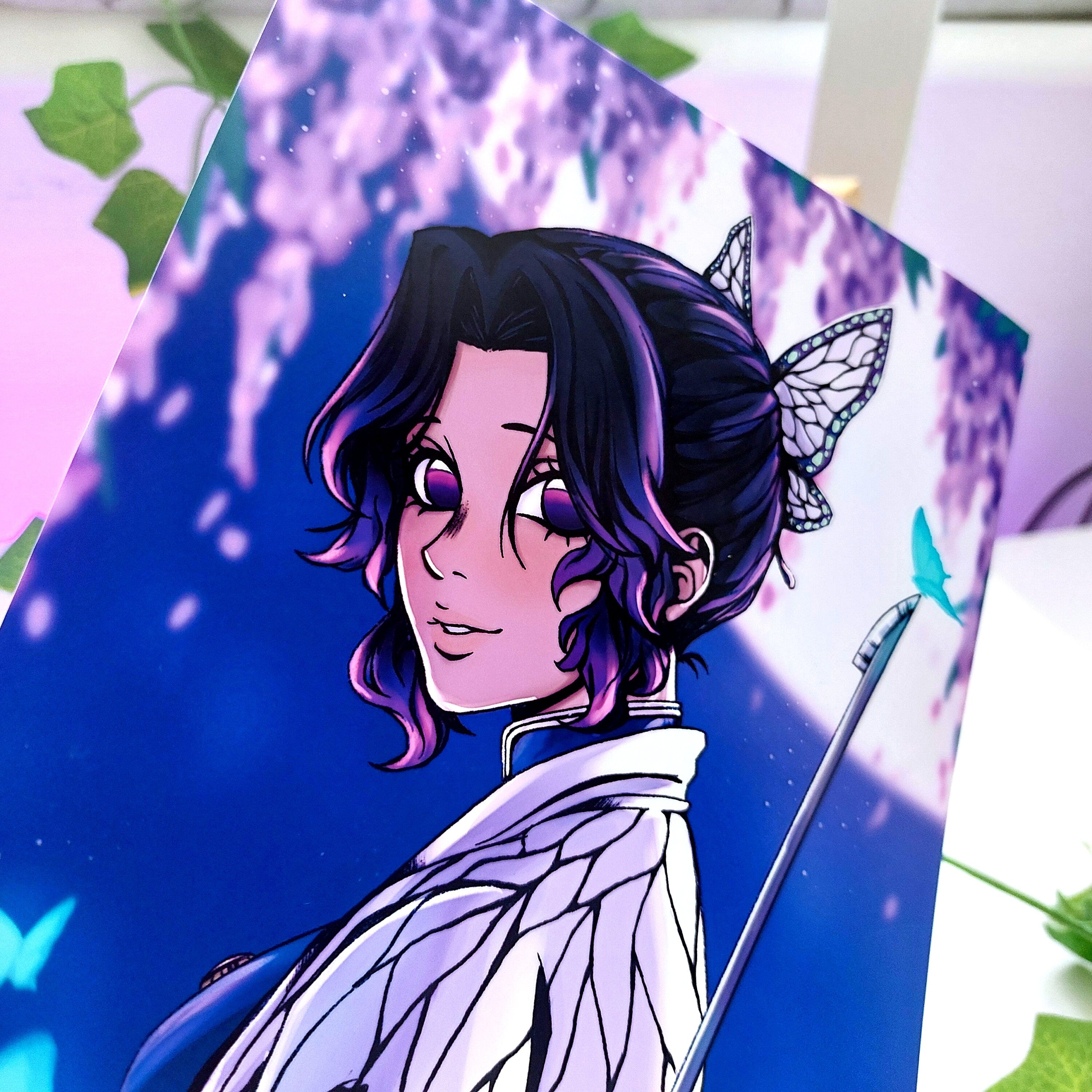 Butterfly Sword Fighter Print