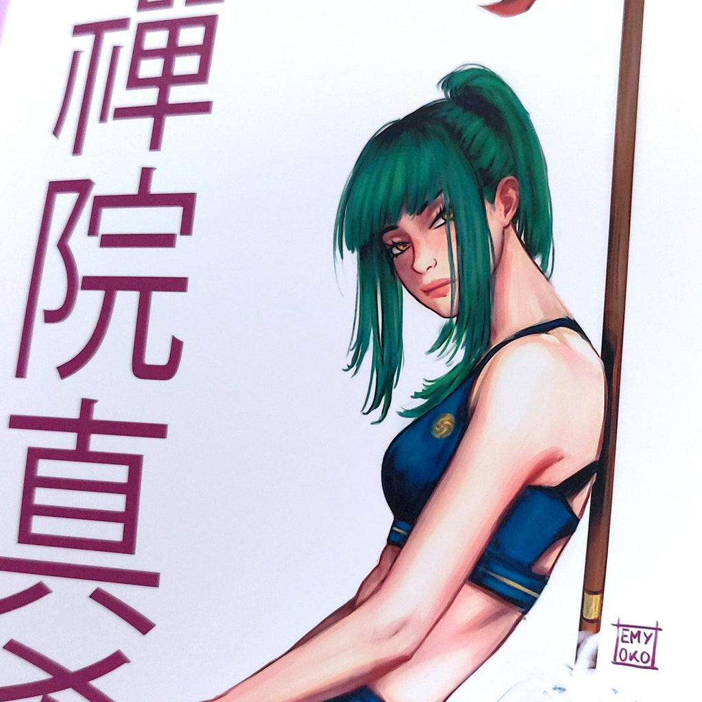 Curse Anime Inspired Print 6