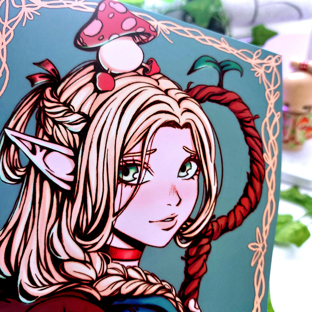 Dungeon Cooking Anime Inspired Print
